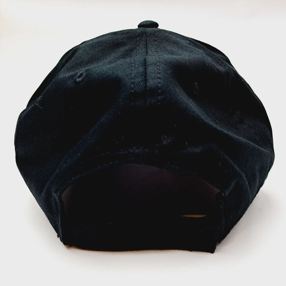 U.S. Navy Shellback Embroidered Patch Ball Cap Hat Black
